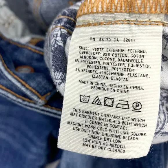 Anthropologie Pilcro Parallel Selvedge Mid Rise Jeans Womens Sz 27 Heritage Wash - Picture 7 of 7